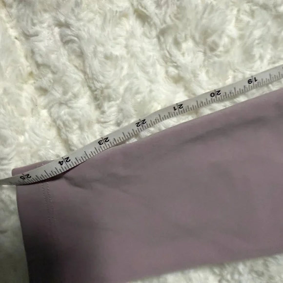 Koral Mauve High-Rise Ruched Tie-Front Leggings Set Women’s size small - Picture 6 of 8